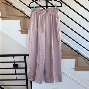 Express Women's Wide Leg Pants in Light Pink